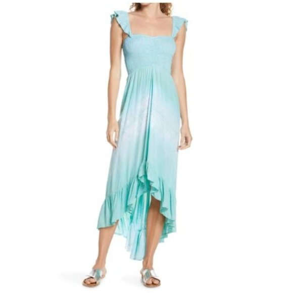 Tiare Hawaii Brooklyn Cover-up Maxi Dress in Nata Ocean - Picture 1 of 9
